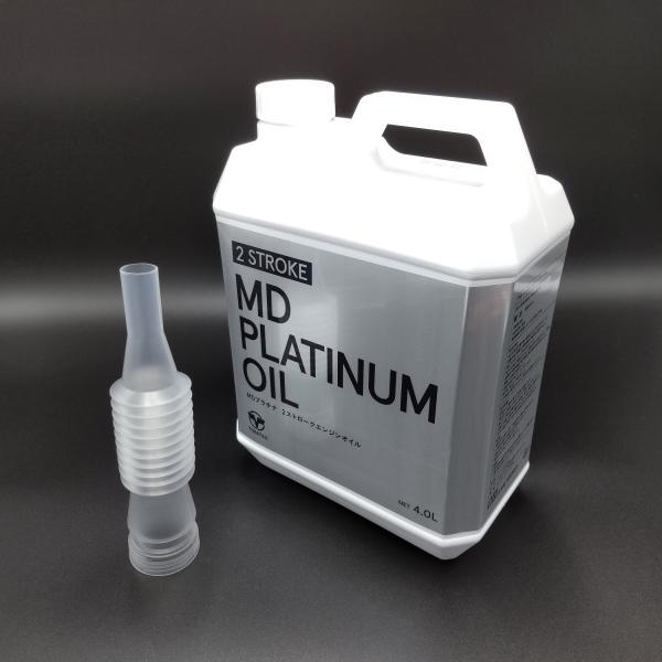 トーハツ　エンジンオイル 4L　プラチナオイル 2st MD TLDI直噴