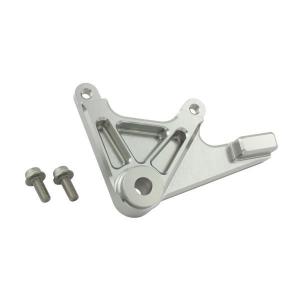 シフトアップ NSR50/NSR80用フロントキャリパーサポート(シルバー)＿