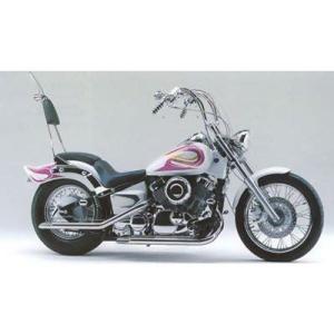 YAMAHA（ヤマハ） ステンレス スラッシュカットマフラー ドラッグ