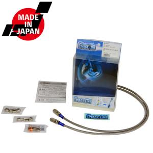 SwageLine メッシュブレーキホース1000mm 2本 SWAGE-LINE Z1000MKII/Z750FX2-3(78-81)用ステンメッシュ