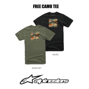 alpinestars / アルパインスターズ 半袖 Tシャツ FREE CAMO TEE｜motostars