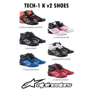 2022年 NEWモデル アルパインスターズ カート用 レーシングシューズ alpinestars TECH-1 K V2 SHOES