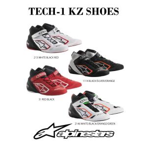 アルパインスターズ カート用 レーシングシューズ トップモデル alpinestars TECH1-KZ SHOES｜motostars