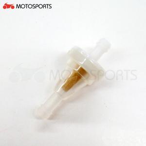 MOTOSPORTS ガソリンフィルター 6mm用 メタルファイバー（小） 1319-A649｜motostyle