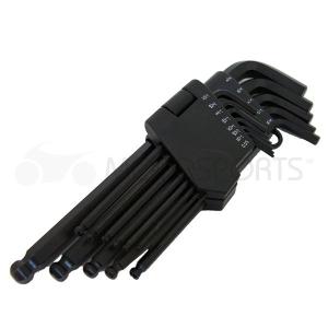 MOTOSPORTS L型 6角レンチセット（インチ） 13サイズセット