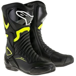 アルパインスターズ SMX-6 レーシングブーツ（155 BLACK YELLOW FLUO） SMX 6 v2 BOOT 2223017｜二輪用品店 MOTOSTYLE