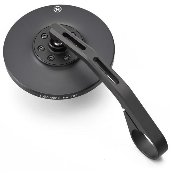 デイトナ 17303 HIGHSIDER (ハイサイダー) バイク用 バーエンド ミラー 1本入り ...