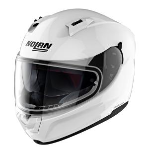 NOLAN(ノーラン) 30653 バイク用 ヘルメット フルフェイス XLサイズ(61-62cm) N60-6 ソリッド(メタルホワイト/5)｜motostyle