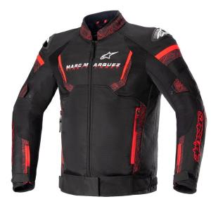 アルパインスターズ MM93 T-GP IGNITION AIR JACKET ASIA マルケスモデル ジャケット (1303 BLACK BRIGHT RED) 3305822｜二輪用品店 MOTOSTYLE