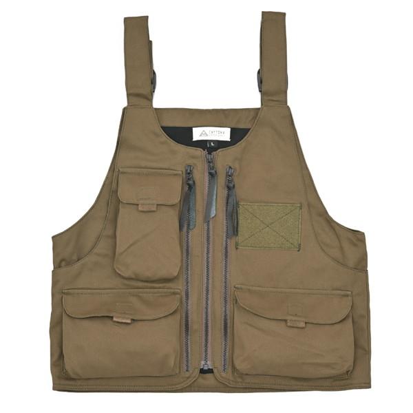 デイトナ 36062 バイク用 ベスト 春夏秋冬 プロテクターポケット装備 アウトドアベスト カーキ...