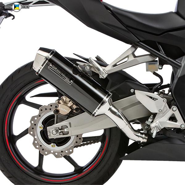 MORIWAKI (モリワキ) 01810-6R1P8-10 MX スリップオンマフラー BP-χ ...