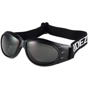 RIDEZ GAS GOGGLE（スモーク VLT11.13％） ゴーグル｜motostyle