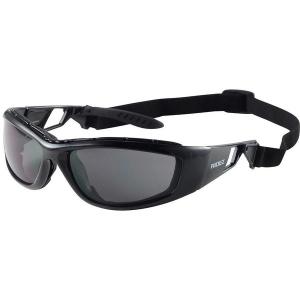 RIDEZ ブラックOUT SUNGLASS（スモーク VLT13.36％） サングラス｜motostyle