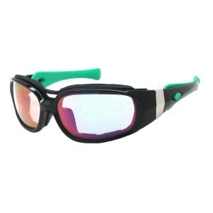 RIDEZ Protection Eyewear SUPREME RS108（ブラック/グリーン.REVO VLT55％） サングラス｜motostyle