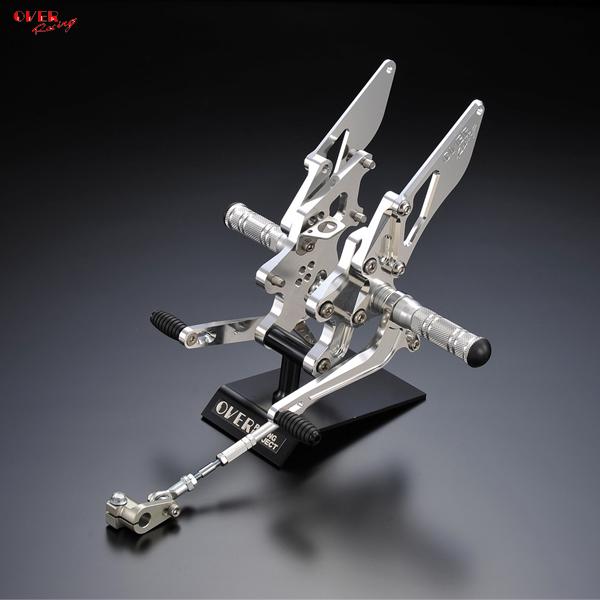 OVER Racing 51-85-01 BACK-STEP 4ポジション シルバー ZX-14R