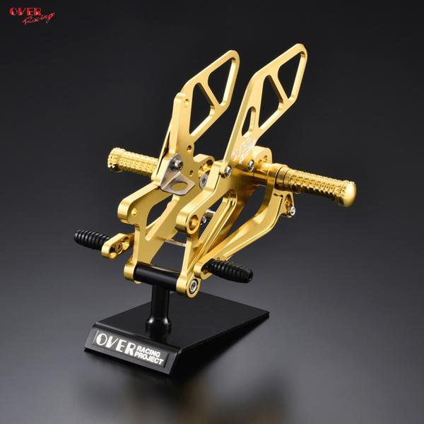 OVER Racing 51-35-01G BACK-STEP 4ポジション ゴールド YZF-R2...