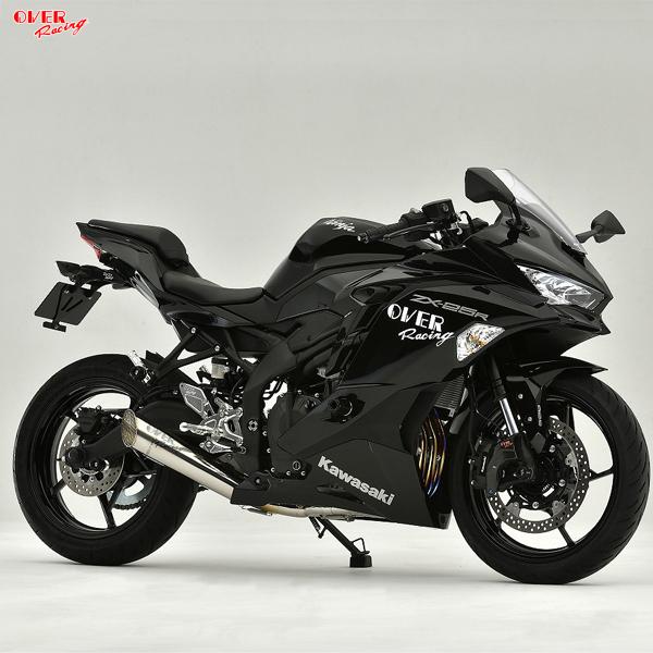 OVER Racing 25-86-02 ZX-25R/SE(20-) フルチタン メガホン 4-2...