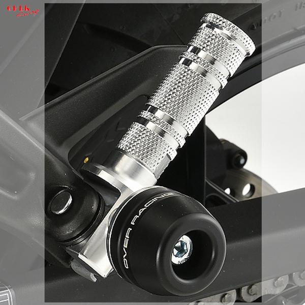 OVER Racing 59-86-04 ZX-25R/SE(20-) タンデムスライダー シルバー