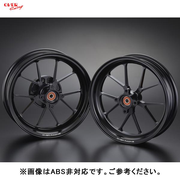 OVER Racing 82-012-101B GP-TEN ホイールセット ブラック 2.70/3...