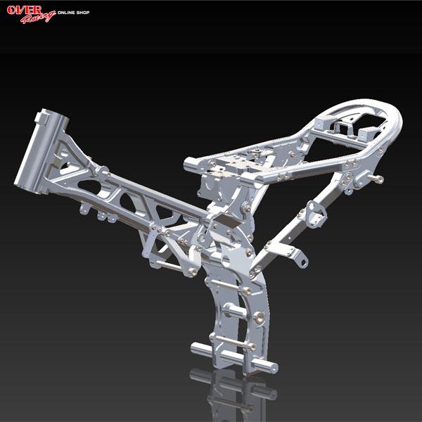 OVER Racing 64-013-44 OV-44 モンキー125 フレームキット SIL