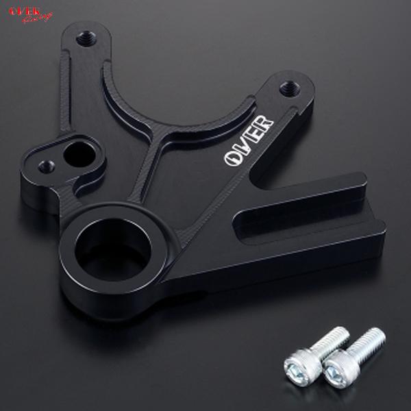 OVER Racing 83-452-21B リアキャリパーサポート ブレンボ2P用 UP ブラック...