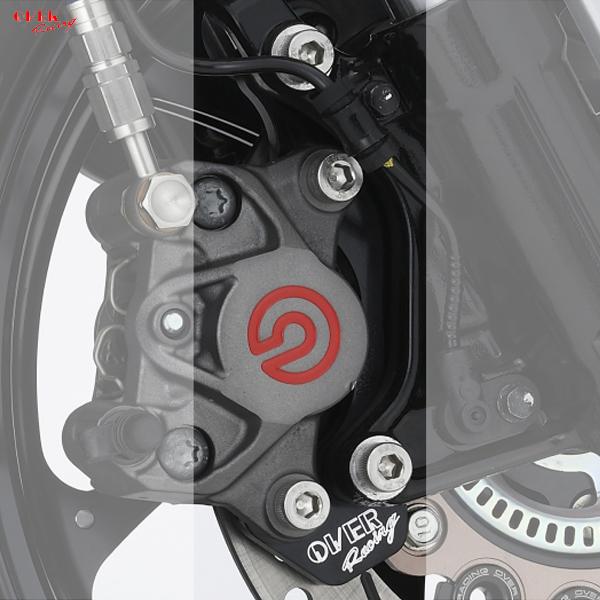 OVER Racing 83-223-14B フロントキャリパーサポート ブレンボ2P(カニ) OV...