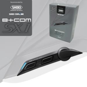 サインハウス B+COM（ビーコム） SX1 インターコム シングルユニット（1台セット）00082714：SHOEI COMLINK対応（NEOTEC 3 / GT-Air 3）