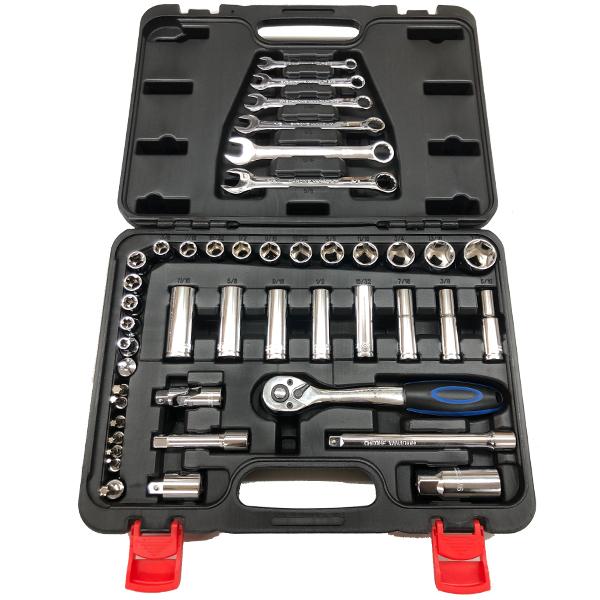 MOTOSPORTS 44PCS ハーレーメンテンナンス工具セット 1319-R974B