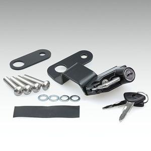 キジマ 303-1609 ヘルメットロック ブラック Hayabusa 隼 ハヤブサ 21y-