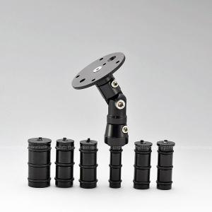 テックマウント 汎用ステムマウント 3Gモデル TM-310105 シャフト長51mm（2.0シャフト）/ブラック｜motostyle