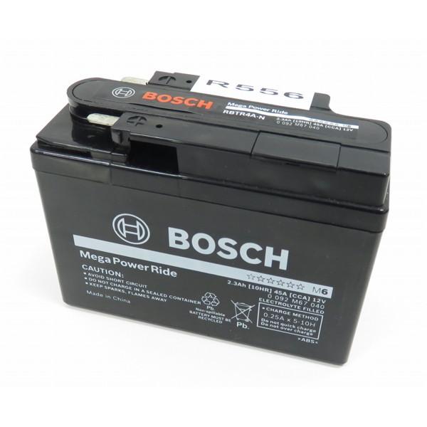 ボッシュ(BOSCH）RBTR4A-N バイク用バッテリー メガパワーライド 液入り