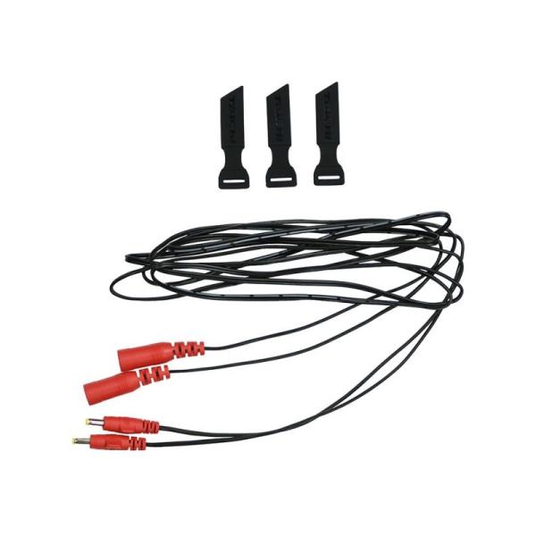 RSタイチ RSP056 e-HEAT 7.2V専用バッテリー用[X]ケーブル:ショートグローブ接続...