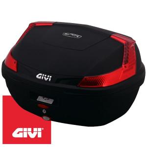 GIVI 76871 B47シリーズ テールボックス（トップケース） 47L 未塗装ブラック｜motostyle