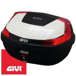 GIVI 76883 B47シリーズ テールボックス（トップケース） 47L パールホワイト塗装｜motostyle