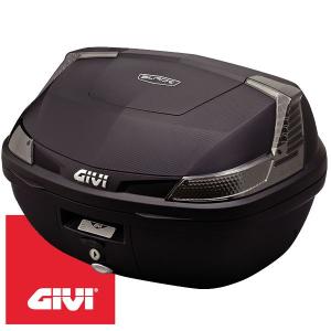 GIVI 76885 B47シリーズ テールボックス（トップケース） 47L 未塗装ブラック/スモークレンズ｜motostyle