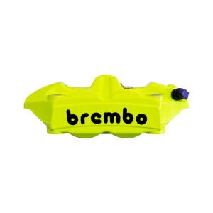 brembo（ブレンボ）ラジアル モノブロック キャリパー 蛍光イエロー 右 M4.34 100mm FLUO CALIPER - RIGHT 120.9885.84 正規代理店品｜motostyle