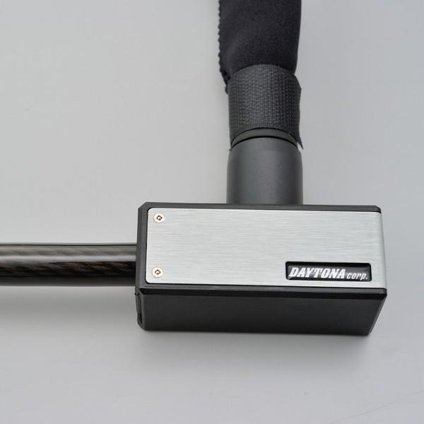 デイトナ 97662 ストロンガー スチールリンクロック キーロックタイプ 1800mm/シルバー