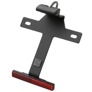 デイトナ 98514 バイク用 ナンバー灯&リフレクター  LEDライセンスランプSC2 ステー＆スリムリフレクター