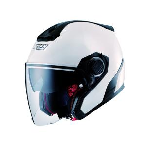 NOLAN  99376 NOLAN N40-5 ソリッドメタルホワイト/5 XL（頭囲61-62cm） ジェットヘルメット｜motostyle