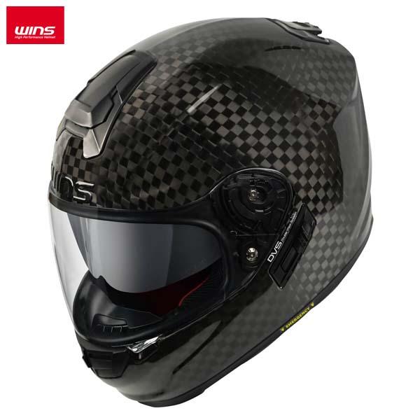 WINS（ウインズ） A-FORCE RS 12K typeC カーボン フルフェイスヘルメット ス...