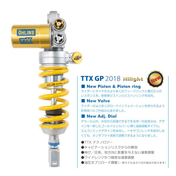 オーリンズ AP 468 リアショック TTX GP アプリリア RSV 4（17-18） T36P...