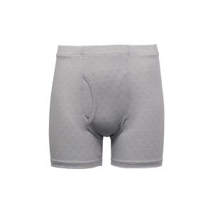 フリーズテック 氷撃 ライフスタイル 男性用 冷却ボクサーパンツ（ライトグレー）