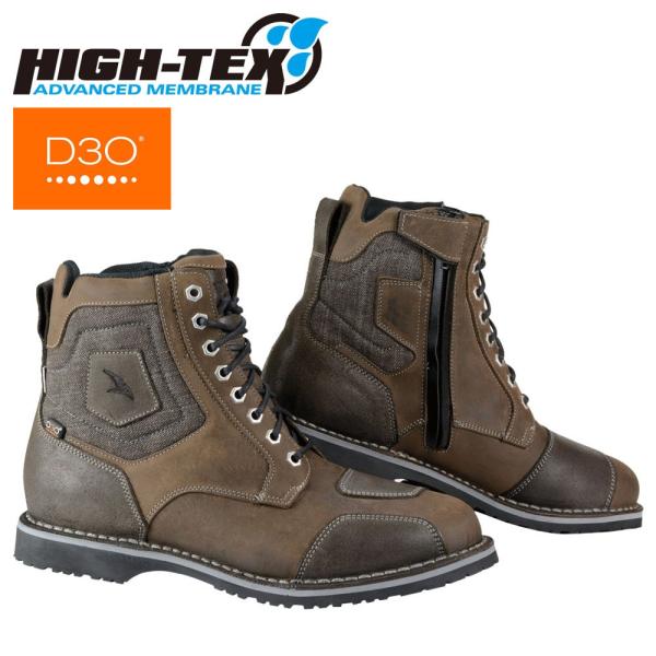 ジャンニ ファルコ（GIANNI FALCO）838 RANGER ツーリングブーツ（ダークブラウン...