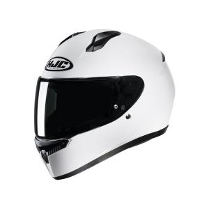 HJC HJH232 C10 SOLID (ソリッド) フルフェイスヘルメット WHITE｜motostyle