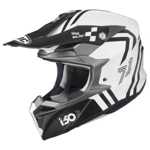 HJC HJH249 i50 HEX (ヘックス) オフロードヘルメット WHITE/BLACK(MC10SF)｜二輪用品店 MOTOSTYLE