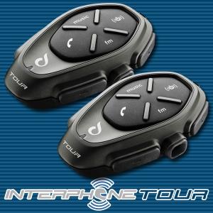 INTERPHONE TOUR（インターフォン ツアー） Bluetoothインカム ツインパック｜motostyle