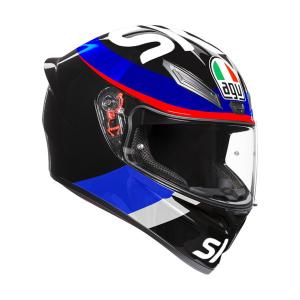 AGV K1 008-VR46 SKY RACING TEAM BLACK/RED フルフェイスヘルメット｜motostyle