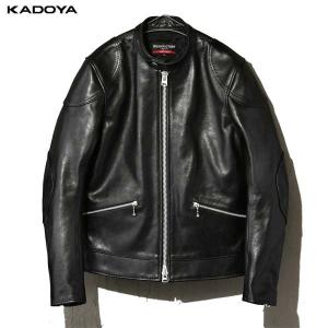 カドヤ(KADOYA) HEAD FACTORY (ヘッドファクトリー) バイク用 レザージャケット...