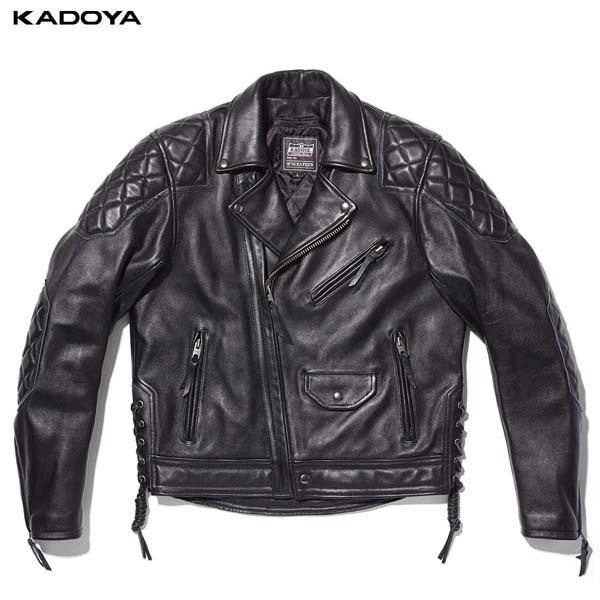 カドヤ(KADOYA) K&apos;S LEATHER（ケーズレザー）バイク用 レザージャケット KW-EV...
