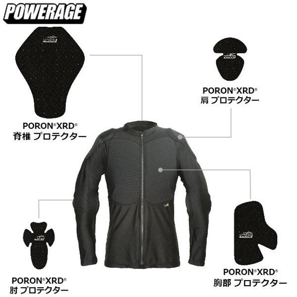 POWERAGE PA-475 PORON 肩・肘・胸・脊椎サポーター